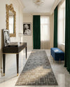 Hollywood Luxe Collection Area Rug -  Beverly (Gray Silver) Runner Gray Silver  lifestyle 33