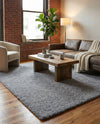 Alpine Plush Collection Area Rug -  Cortina (Sterling) Rectangle Sterling  lifestyle 22