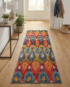 Urban Terrace Collection Area Rug -  Compass Runner Multi  lifestyle 38