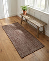 Berkshire Estate Collection Area Rug - Windsor (Mocha Brown) Runner Mocha Brown  lifestyle 38