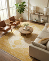 Dover Terrace Collection Area Rug - Marina (Yellow) Rectangle Yellow  lifestyle 16