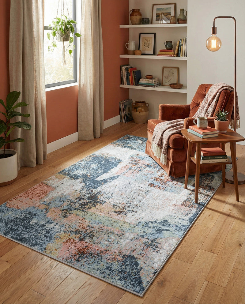 Aegean Elegance Washables Collection Area Rug -  Hydra Rectangle Multi  lifestyle 17