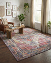 Zahara Oasis Collection Area Rug -  Rabat Rectangle Yellow Pink  lifestyle 20