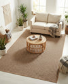Sahara Sands Collection Area Rug -  Amarna Rectangle Natural and Brown  lifestyle 10