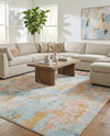 Lagoon Oasis Collection Area Rug -  Seagrass Rectangle Multi  lifestyle 7