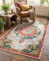 Brighton Terrace Collection Area Rug - Hove (Ivory) Rectangle Ivory  lifestyle 17