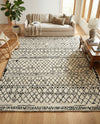 Tangier Treasures Collection Area Rug -  Marrakech Rectangle Ivory  lifestyle 30