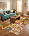 Venetian Elegance Collection Area Rug -  Accademia Rectangle Ivory  lifestyle 18