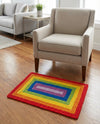 Sunset Isle Wool Braids Collection Area Rug - Paradise Rectangle Multi  lifestyle 12