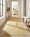 Soho Elegance Collection Area Rug -  Hudson (Yellow) Runner Yellow  lifestyle 64