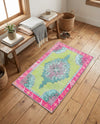 Heritage Elegance Collection Area Rug -  Winterthur (Green) Rectangle Green  lifestyle 4