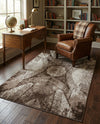 Riviera Elegance Collection Area Rug -  Nice Rectangle Brown  lifestyle 10