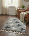Cozy Cove Shag Collection Area Rug -  Driftwood Rectangle Light Gray  lifestyle 19