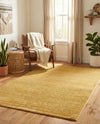 Bloomsbury Elegance Collection Area Rug -  Kensington (Yellow) Rectangle Yellow  lifestyle 13
