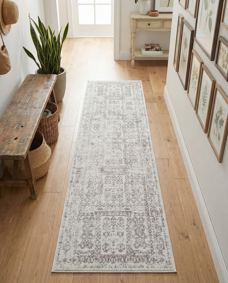 Cambridge Classics Collection Area Rug - Trinity (Cream) Runner Cream  lifestyle 70