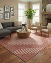 Urban Terrace Collection Area Rug -  Chelsea (Rust Red) Square Rust Red  lifestyle 61