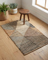 Desert Weave Jute Collection Area Rug -  Mojave Rectangle Multi  lifestyle 11
