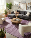 Studio Haven Collection Area Rug -  Gallery (Violet) Rectangle Violet  lifestyle 30