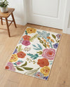 Meadow Breeze Collection Area Rug -  Petal Rectangle Ivory  lifestyle 26