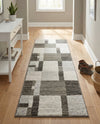 Autumn Meadow Collection Area Rug -  Sycamoreside (Gray) Runner Gray  lifestyle 57
