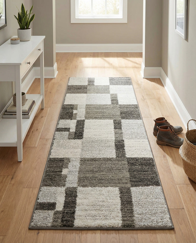 Autumn Meadow Collection Area Rug -  Sycamoreside (Gray) Runner Gray  lifestyle 57