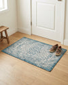 Tribal Terrace Treasures Collection Area Rug - Mayan Marina (Teal) Rectangle Teal  lifestyle 32