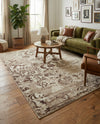 Andes Summit Collection Area Rug -  Huascarán Rectangle Chocolate Brown  lifestyle 10