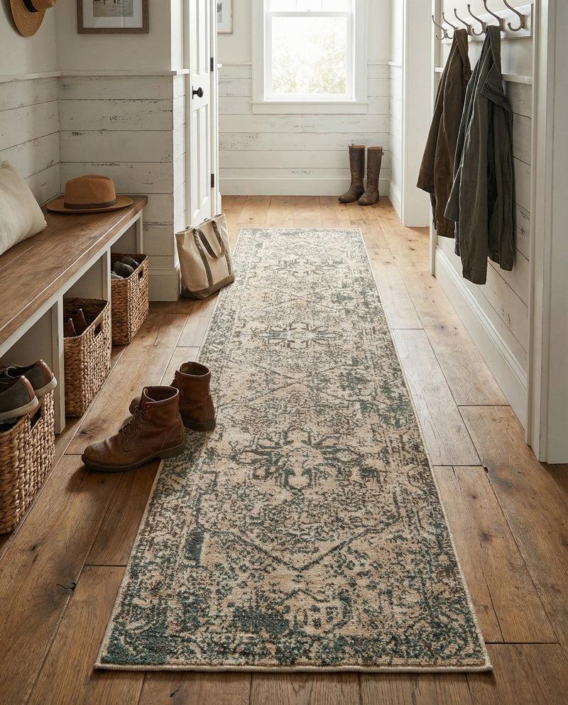 Gobi Sands Collection Area Rug -  Turpan Runner Multi  lifestyle 72