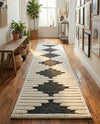 Monochrome Collection Area Rug -  Ash Runner Gray  lifestyle 54