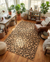Savannah Sojourn Collection Area Rug -  Mara Rectangle Light Brown  lifestyle 14