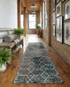 Trellis Mosaic Collection Area Rug - Arborville (Blue Multi) Runner Blue Multi  lifestyle 23