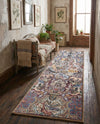 Heritage Elegance Collection Area Rug -  Louvre Runner Multi  lifestyle 62