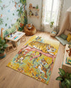 Wonder Tykes Collection Area Rug -  Groove Rectangle Multi  lifestyle 7