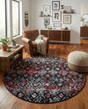 Brighton Terrace Collection Area Rug -  Ovingdean Round Multi  lifestyle 39
