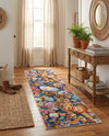 Meadow Breeze Collection Area Rug -  Daffodil Runner Multi  lifestyle 22