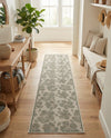 Coastal Terrace Collection Area Rug -  Marina Runner Ivory and Beige  lifestyle 53