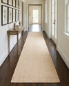 Berkshire Estate Collection Area Rug - Windsor (Oat Beige) Runner Oat Beige  lifestyle 21