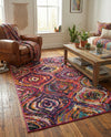 Marrakesh Elegance Collection Area Rug -  Bahia Rectangle Multi  lifestyle 5