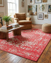 Georgetown Rugs Collection Area Rug - Dupont (Pink) Rectangle Pink  lifestyle 17