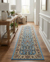 Isfahan Elegance Collection Area Rug - Naghsh-e Jahan (Light Blue) Runner Light Blue  lifestyle 75