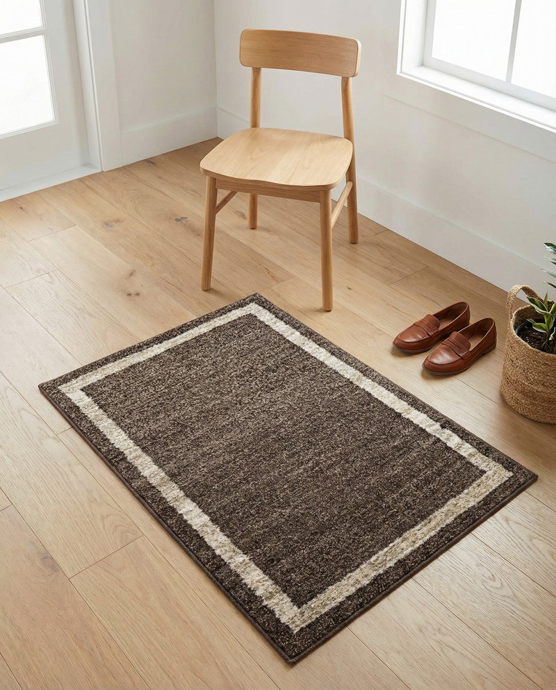 Studio Haven Collection Area Rug -  Alcove (Brown) Rectangle Brown  lifestyle 8
