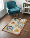 Aegean Elegance Washables Collection Area Rug -  Rhodes Rectangle Multi  lifestyle 4
