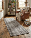 Jewel Oasis Collection Area Rug - Sapphire (Gray) Runner Gray  lifestyle 54