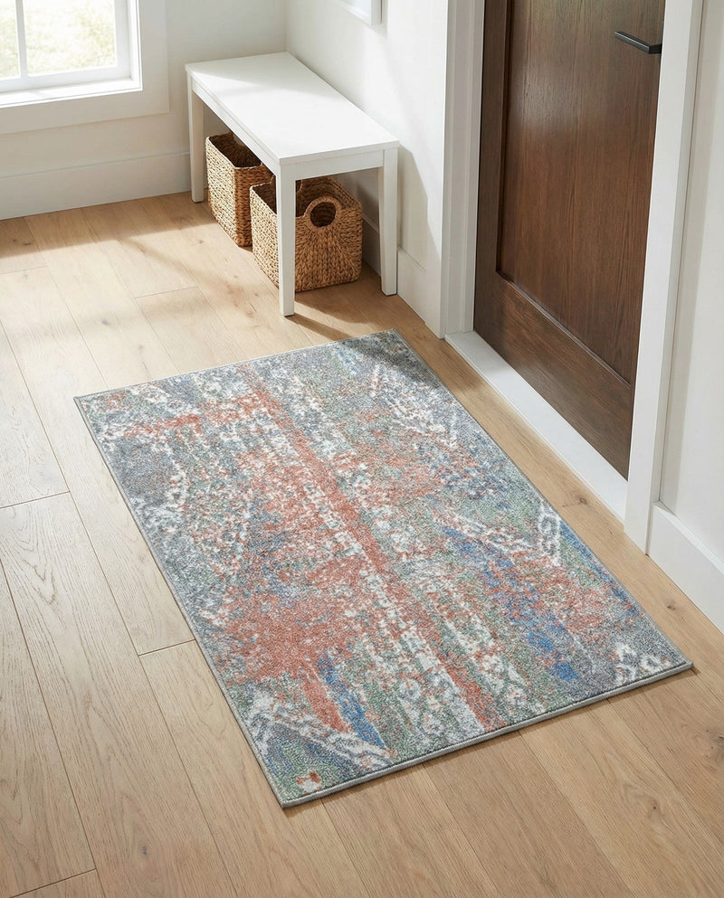 Aegean Elegance Washables Collection Area Rug -  Zakynthos Rectangle Multi  lifestyle 35