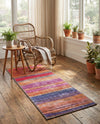 Sahara Essence Collection Area Rug - Oasis (Multi) Runner Multi  lifestyle 33