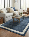 Studio Haven Collection Area Rug -  Alcove (Navy Blue) Rectangle Navy Blue  lifestyle 16