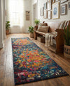 Marrakesh Elegance Collection Area Rug -  Larache Runner Multi  lifestyle 37