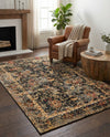 Neptune Elegance Collection Area Rug -  Galatea (Black) Rectangle Black  lifestyle 22
