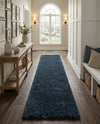 Eternal Plush Oasis Collection Area Rug -  Tranquility (Cobalt) Runner Cobalt  lifestyle 66