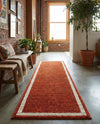 Studio Haven Collection Area Rug -  Alcove (Terracotta) Runner Terracotta  lifestyle 49